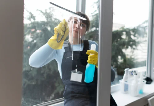 Nettoyage de vitres intérieures et extérieures à Mours